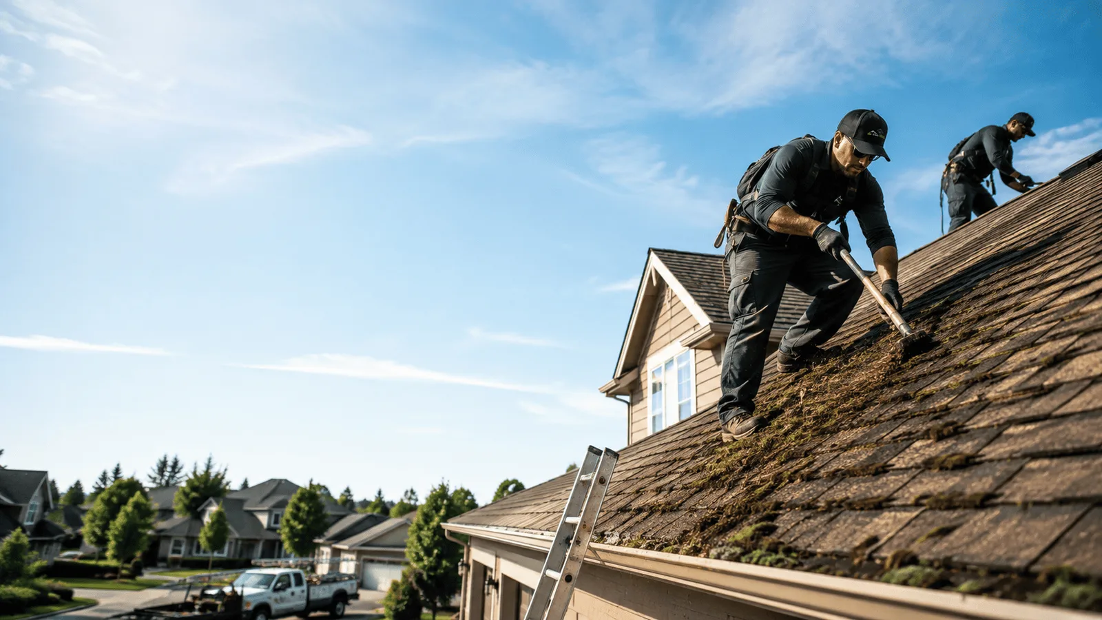 Roof Moss Removal in Allouez, WI near me